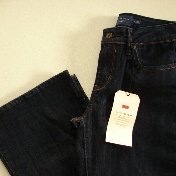 Levis Bold Curve Classic Rise Boot Cut Dk Wash NWT - Picture 8 of 12